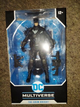 The Grim Knight Batman Mcfarlane Toys Dc Multiverse Walmart Exclusive Rare Htf