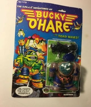 1990 Bucky O’hare Toad Air Marshall Action Figure 5 Hasbro Nrfp Toys