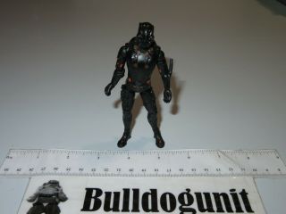 Tron Legacy Black Guard Figure Safari Plastic Figurine Spin Master