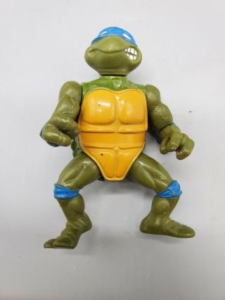 1988 Tmnt Leonardo Action Figure Vintage Teenage Mutant Ninja Turtles