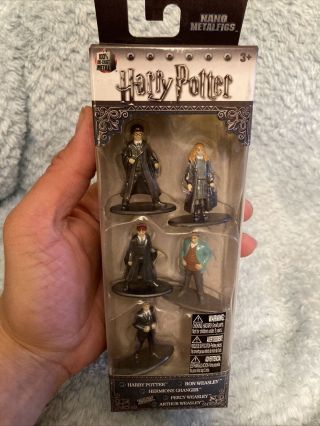 Harry Potter Nano Metalfigs 5 Pack Figure Set Jada Toys - Ships Fast