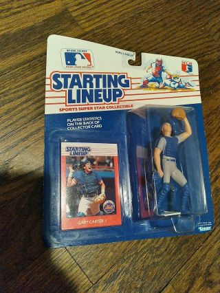 Starting Lineup1988 Mlb Baseball Gary Carter Mets Action Figure