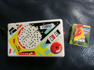Vintage 1988 Fisher - Price 8700 Pocket Rockers Mini Tape Player La Bamba Cassette