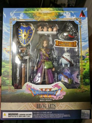 Official Square Enix Bring Arts Dragon Quest Xi The Luminary Hero Metal Slime