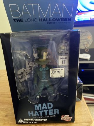 Dc Direct Batman The Long Halloween Mad Hatter Series 1 Collector Action Figure