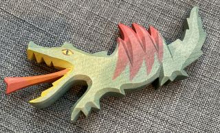 Kinderkram Ostheimer Germany Wooden Toy Dragon