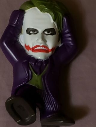 Rare Dc Comics Mini Joker Figure Mfd For Gmi 2008.  Heath Ledger,  Batman
