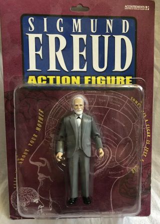 Sigmund Freud Action Figure 5 " Accoutrements 2002 Item 10884
