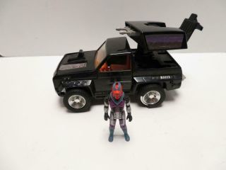 Vintage 1980s M.  A.  S.  K.  Mask Vehicle Jackhammer  W/ A Driver By Kenner (c)