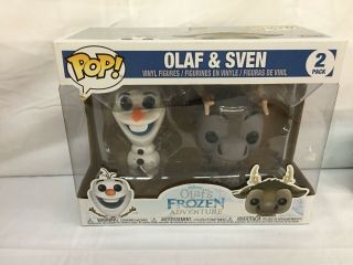 Funko - Pop Disney: Frozen 2pk - Olaf And Sven Read