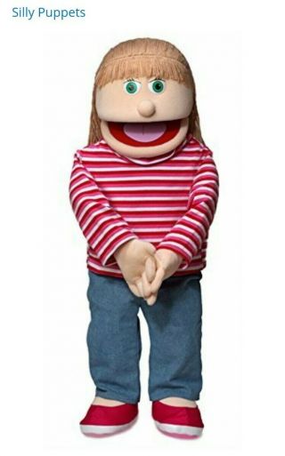 30 " Silly Puppets Emily (caucasian) Full Body Professional Puppet