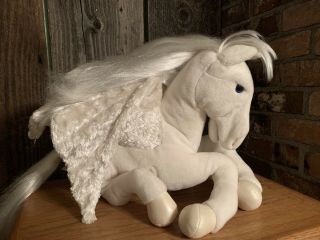 Pegasus Flying Horse Large 18 " Hand Puppet By Folkmanis Rare