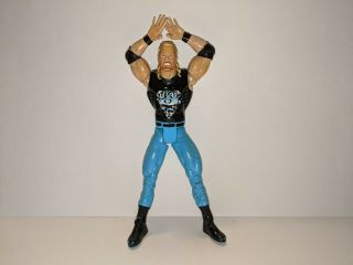 Ddp Diamond Dallas Page Wcw Wrestling Toybiz 1999 7.  5 " Figure Blue Jeans & Vest