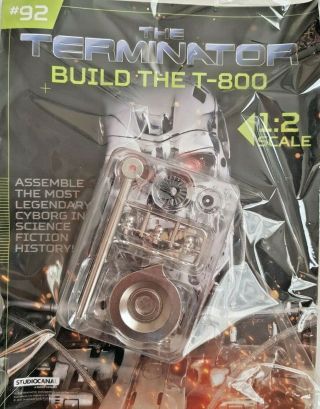 The Terminator Build The T - 800 Endoskeleton = 1: 2 Scale = 92 = Hatchette