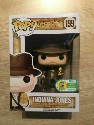 Indiana Jones Limited Edition Tv Television Funko Pop Chase Figure Figure