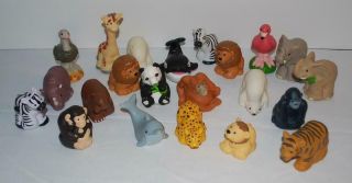 Fisher Price Zoo Talkers Little People 22 Talking Animals Elephant Tiger Monkey