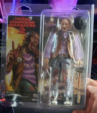 Neca Chop Top From The Texas Chainsaw Massacre 2 (bill Mosley) Vaulted/rare
