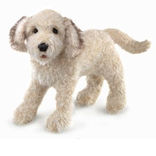 Labradoodle Dog Puppet by Folkmanis 3136,  Boys & Girls,  3 Years and Up 3