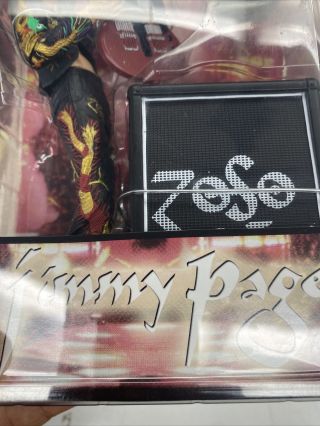 Led Zeppelin Jimmy Page NECA Action Figure 2006 Classicberry Limited Rock - NIB 3