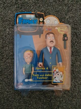 Mezco Family Guy Figure,  Series 4,  Tom And Jake Tucker
