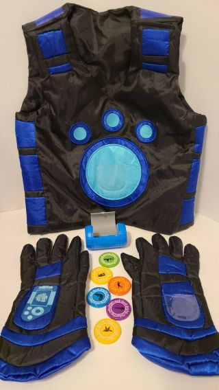 Wild Kratts Creature Power Suit,  Martin Includes Vest,  Gloves,  6 Power Discs