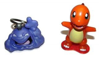 1999 Nintendo Pokemon Burger King Stand - Alone Figures,  Charmander Muk Toys - To1