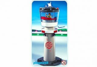 Playmobil | Airport Air Traffic Control Tower W/blinking Light | 4313 Retired