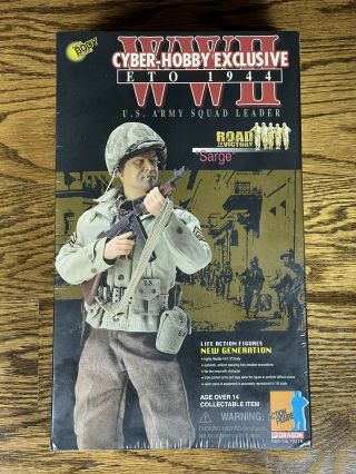 Cyber - Hobby Exclusive 1/6 Wwii Us Army Squad Leader " Sarge " Eto 1944