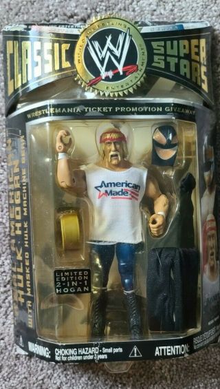Classic Jakks Wrestlemania Ticket Promotion Giveaway Limited Hulk Hogan Machine