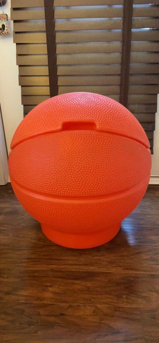 LITTLE TIKES Basketball Storage Toy Box Clothes Hamper Cooler Game Day Parties 2