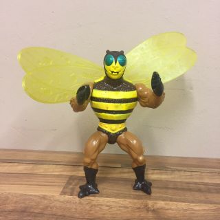 Vintage Motu Buzz Off He - Man Masters Of The Universe Action Figure Mattel 1983