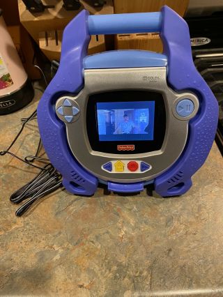 Fisher Price Kid Tough Portable Dvd Player Needs Battery Fo Parts