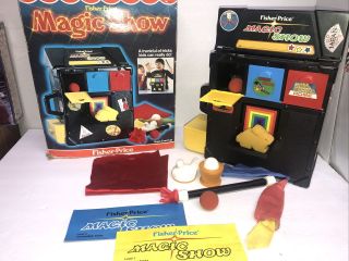 Vintage Fisher Price 999 Magic Show 1982 Complete Toy 1980s