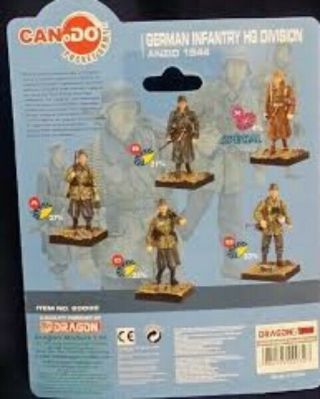 CanDo Pocket Army 20032 1:35 GERMAN INFANTRY HG DIVISION ANSIO 1944 figure C 2