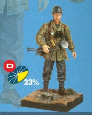 Cando Pocket Army 20032 1:35 German Infantry Hg Division Ansio 1944 Figure D