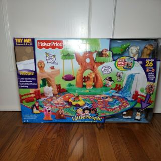 Fisher Price Little People Alphabet Abc A To Z Learning Zoo - 26 Animals Box
