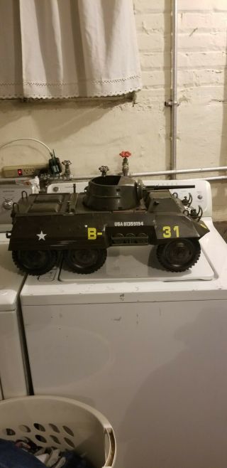 G.  I.  Joe 1/6 1/6th Scale M8 Greyhound Armored Car Tank Truck Vehicle