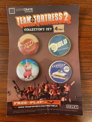Lootcrate Exclusive Team Fortress 2 Collector 