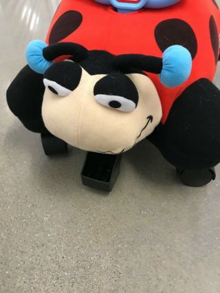 Little Tikes Pillow Racer Red Ladybug Ride - On Scooter Toddler Toy RARE 2