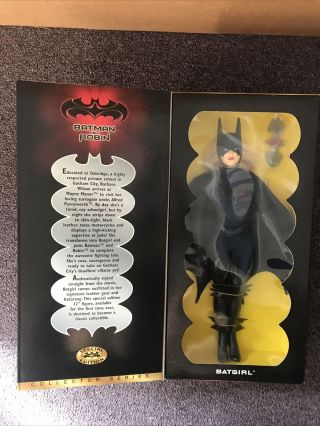 Batman And Robin Batgirl Collector Series Doll 12 " Figure Alicia Silverstone Mib