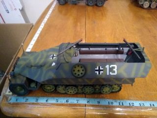1:18 Scale German Vehicle 13 Halftrack 21st Century Ultimate Soldier 2000