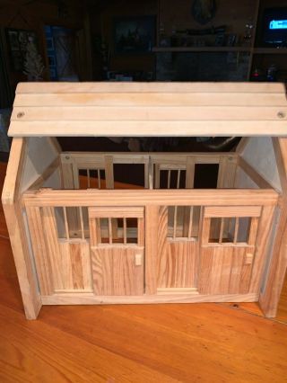Horse Stable Wood Toy Barn Large 17 x 16 