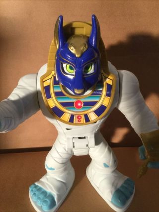 Fisher Price Imaginext MUMMY KING Action Figure w/ Gold Staff 2