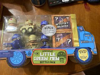 Awesome Little Green Men Battle Pack 6 Soldiers 2 Mystery Soldiers Series 2 Game