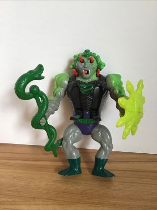 1986 He - Man Masters Of The Universe Snake Face Action Figure Complete