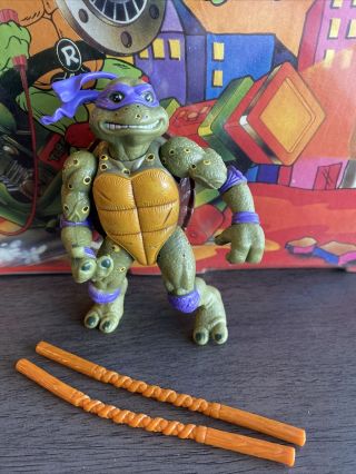 1992 Tmnt Movie Star Don Donatello Teenage Mutant Ninja Turtles Playmates