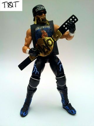 Wwe Mattel Elite Custom Nwo Hollywood Hulk Hogan Wcw