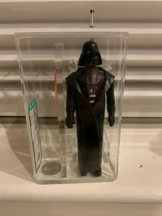 Vintage 1977 Kenner Star Wars Darth Vader Loose Figure Afa 80
