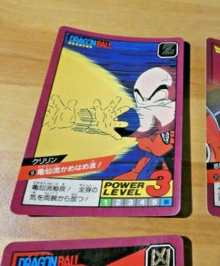 Dragon Ball Z Dbz Battle Part 1 Card Reg Carte 9 Made In Japan 1991