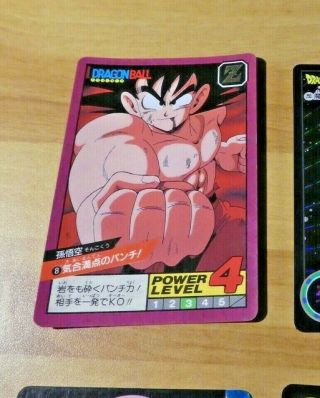 Dragon Ball Z Dbz Battle Part 1 Card Reg Carte 8 Made In Japan 1991